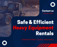 Corporate Heavy Equipment Rentals Facebook post Image Preview