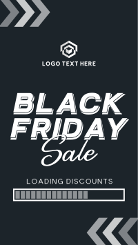 Black Friday Unbeatable Discounts YouTube Short Design