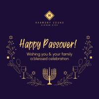 Celebrate Passover Instagram post Image Preview
