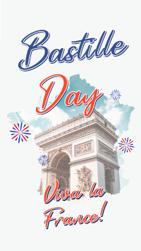 France Day Instagram Story Design