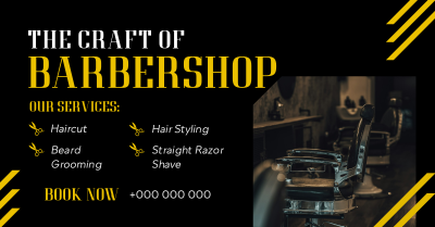 Grooming Barbershop Facebook ad Image Preview
