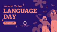 Mother Language Day Animation Image Preview
