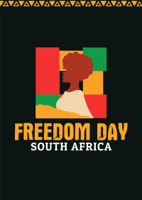 Freedom Africa Celebration Poster Design