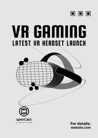 VR Gaming Headset Poster Image Preview