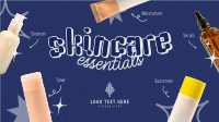 Y2K Skincare Routine Facebook Event Cover Design