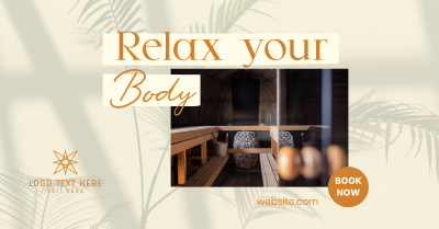 Relaxing Body Massage Facebook Ad Image Preview