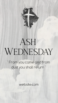 Ash Wednesday Celebration Instagram story Image Preview