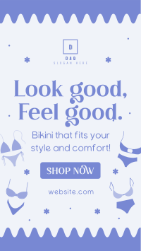Bikini For Your Style Facebook Story Design