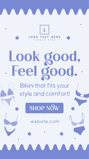 Bikini For Your Style Facebook story Image Preview