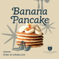 Order Banana Pancake Instagram post Image Preview