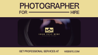 Professional Photographer Animation Preview