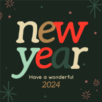 Abundant New Year Instagram post Image Preview