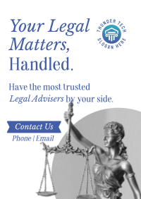 Legal Services Consultant Poster Image Preview