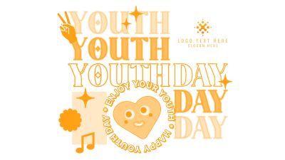 Youth Day Collage Facebook event cover Image Preview