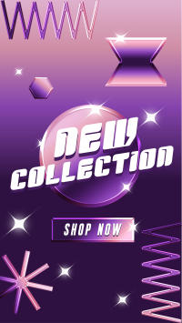 Digital Gradient New Collection Instagram reel Image Preview