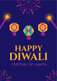 Diwali Festival Flyer Design