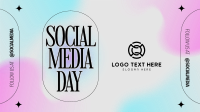 Minimalist Social Media Day Video Image Preview