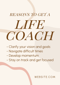 Get a Coach Poster Design