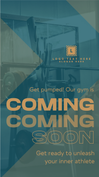 Fitness Gym Opening Soon YouTube short Image Preview