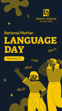 Mother Language Day TikTok Video Image Preview