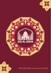 Eid Al Adha Frame Poster Image Preview