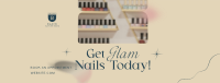 Salon Glam Nails Facebook Cover Design
