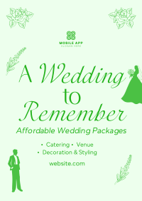 Affordable Wedding Packages Poster Image Preview