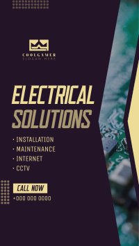 Electrical Solutions Facebook story Image Preview