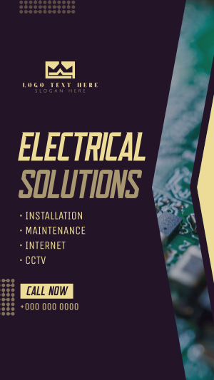 Electrical Solutions Facebook story Image Preview