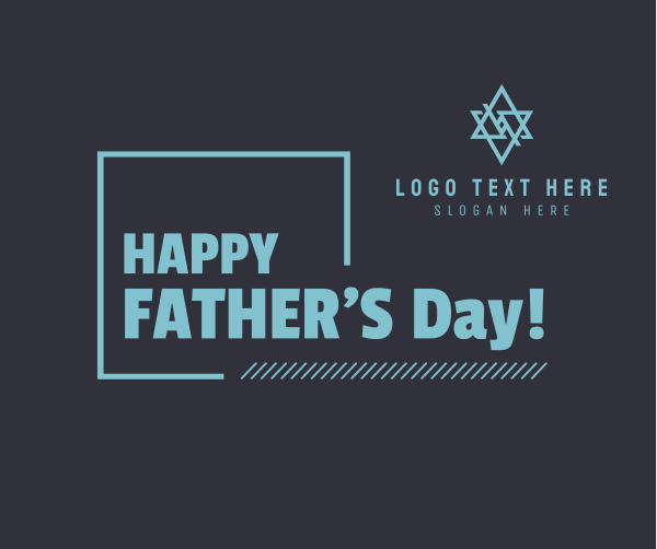 Happy Father's Day!  Facebook Post Design Image Preview