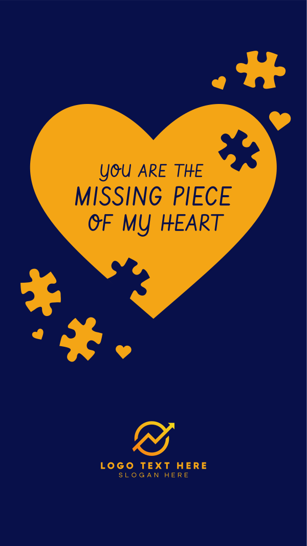 Missing Piece Instagram Story Design Image Preview