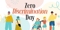 Zero Discrimination Twitter Post Design