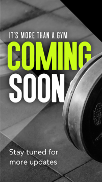 Stay Tuned Fitness Gym Teaser YouTube short Image Preview