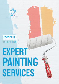 Painting Service Brush Flyer Image Preview