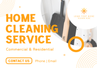 On Top Cleaning Service Postcard Design