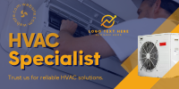 HVAC Specialist Twitter Post Design
