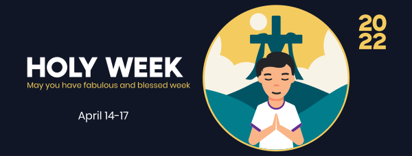 Blessed Week Facebook Cover Design Image Preview