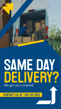 Reliable Delivery Courier Instagram story Image Preview