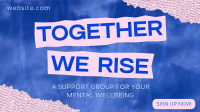 Mental Health Support Group Facebook Event Cover Preview