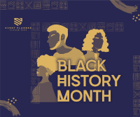 African Black History Facebook Post Design