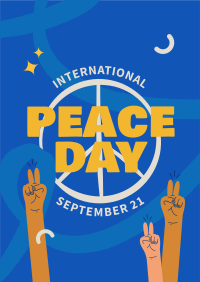 Peace Day Poster Design