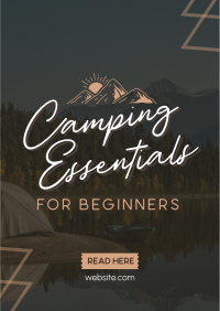 Your Backpack Camping Needs Flyer Image Preview