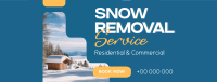 Snow Removers Facebook Cover Design