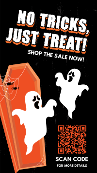 Spooky Halloween Treats YouTube Short Design