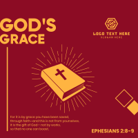 God's Grace Instagram Post Design