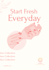 Fresh Perfume Flyer Design