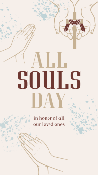 Prayer for Souls' Day TikTok video Image Preview