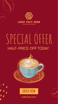 Special Offer Coffee YouTube short Image Preview