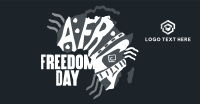 Freedom Africa Map Facebook Ad Design