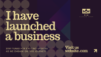 Geometric Gradient Business Opening Video Image Preview